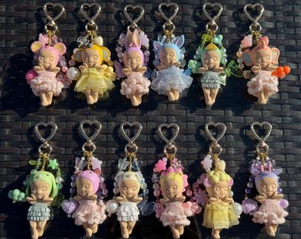 Dreaming Animal Hipper Series Sonny Angel Bag Charm/ Keychains! (INSPIRES)