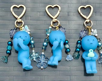 Bath Smiski Series Charm/ Keychain! (INSPIRES)