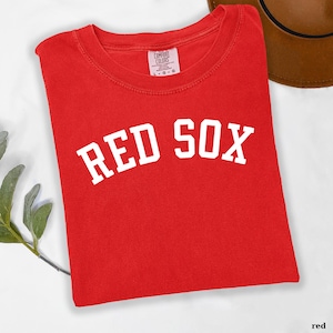 Red Sox Comfort Colors T-Shirt: Boston Baseball Fan Gift