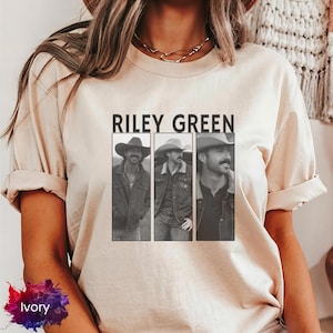 Riley Green Vintage Country Music Tee: Retro Graphic Unisex Concert T-Shirt