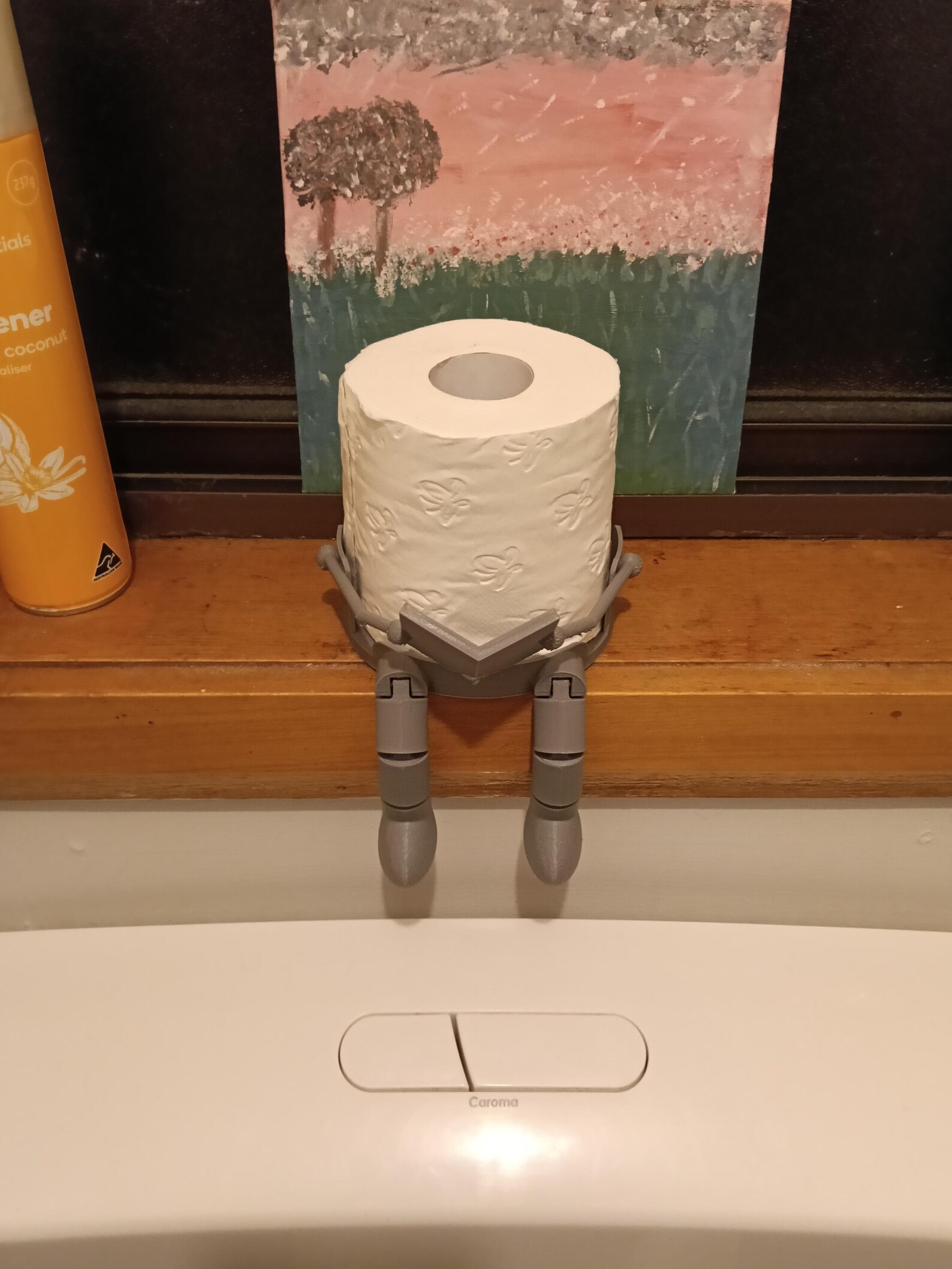 Toilet Paper Roll Holder Buddy - Bathroom Buddy Stl File - Etsy