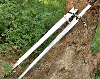 D2 Steel Scottish Claymore Sword: Medieval Highlander Replica