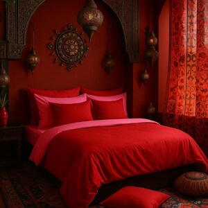 Premium cotton bedding collection by Armon Velente — where design meets softness and global luxury.