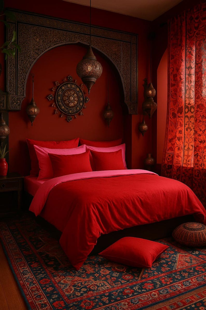 Premium cotton bedding collection by Armon Velente — where design meets softness and global luxury.