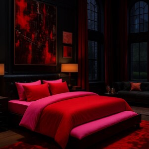 Soft cotton duvet cover in warm tones — elevate your room with refined comfort and timeless design.