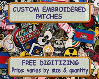 Custom Embroidered Logo Patches: Iron-On or Sew-On