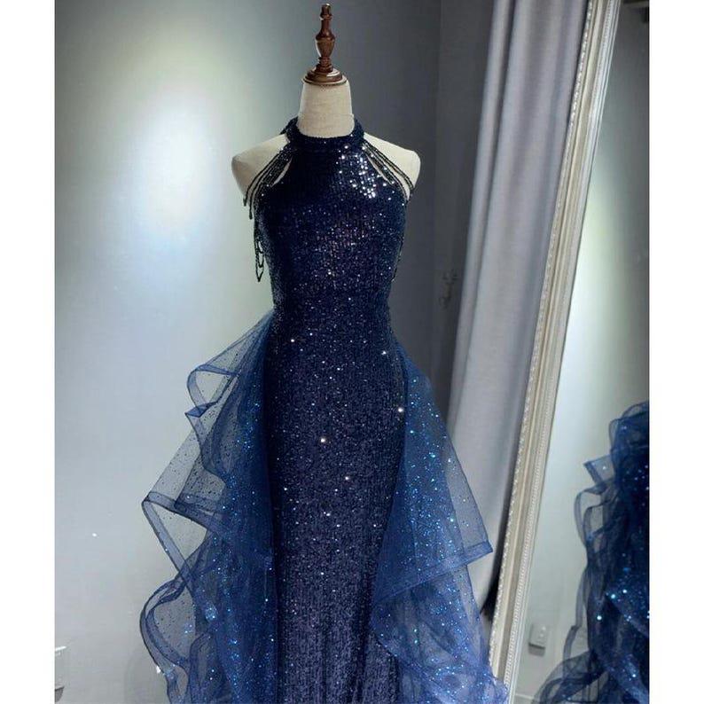 Ocean Themed Prom Dress