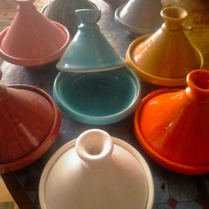 Moroccan Tagine Handmade – Small Medium Large Tagine – Ceramic Cooking Tagine Pot – Traditional Moroccan Pottery – Kitchen Decor Gift