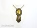 Beaded Crested Bird Necklace Bohemian Jewelry Boho Chic Pendant Cocktail Necklaces 