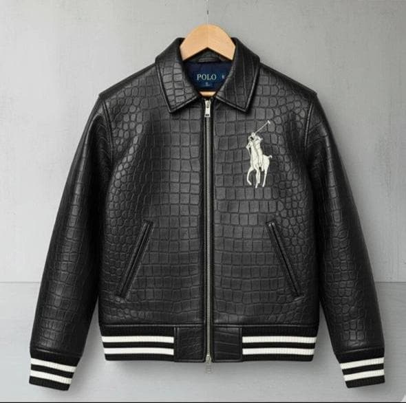Vintage Ralph Lauren Mens Leather Jacket - Etsy