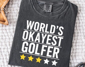 Najlepszy golfista świata Png, prezent dla miłośnika golfa, humor golfowy, tata i mama golfa Png, pobieranie cyfrowe
