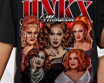 JINKX MONSOON Vintage Shirt, Jinkx Monsoon Homage TShirt, Jinkx Monsoon Fan Tees, Jinkx Monsoon Retro 90s Shirt, Jinkx Monsoon Merch Gift|