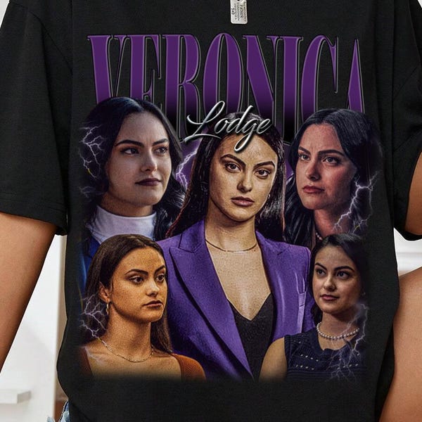 Limited Veronica Lodge Vintage T-Shirt, Riverdale TV Show Gift for Women and Men, Unisex Retro Fan Tee|............|||