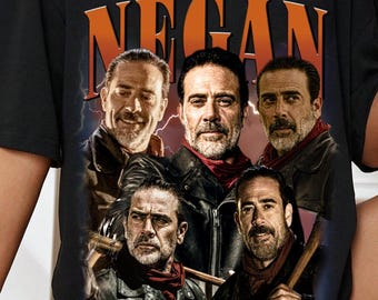 Negan The Walking Dead Graphic Tee – Lucille Bat Villain Shirt – AMC Zombie Apocalypse Merch – Gift for Horror TV Show Fan Survival Horror|