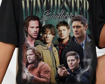 Limited Winchester Brothers Vintage T-Shirt, Gift For Women and Man Unisex T-Shirt|............|||