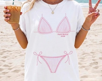 Bride Club Beach Shirt, Palm Beach 2026 Bachelorette Party Tee