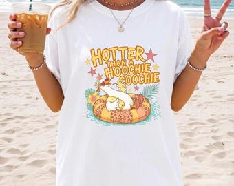 Funny Goose Summer T-Shirt, Retro Vacation Graphic Tee