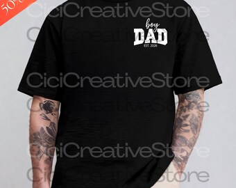 Diseño PNG de "Papá Niño", Establecido en 2026, Gráfico para Camiseta (Descarga Digital)
