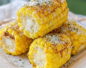 Air Fryer Frozen Corn Recipe: Quick, Easy Side Dish (PDF Download