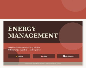 Energiemanagement – Kognitive Energie durch Bewegung steigern | PDF-Download | Produktivität im Homeoffice