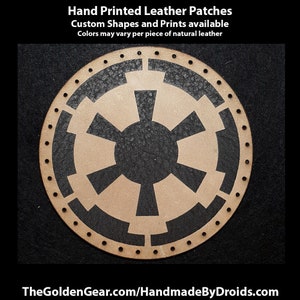 Imperial 3.8 inch Leather Patch