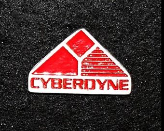 Hand Cast Cyberdyne Lapel Pin