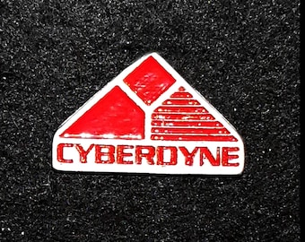 Hand Cast Cyberdyne Lapel Pin