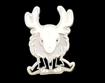 Chibi Wendigo Pewter Lapel Pin