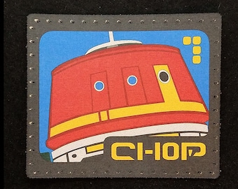 C1-10p Chopper 3.8 in inch Leather Patch