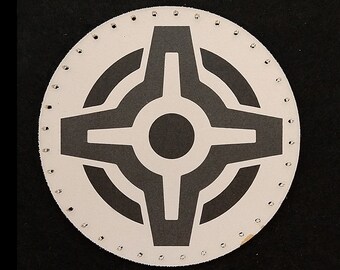 Imperial Dept of Military Research 3.8 in inch Leather Patch