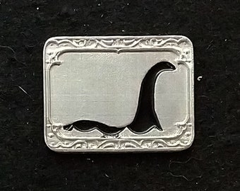 Hand Cast Nessie Pin