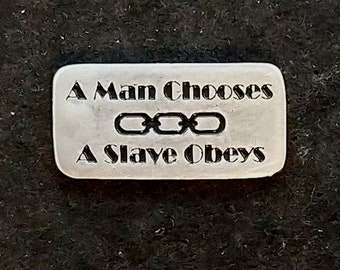 Bioshock A Man Chooses 1.1 in. Pewter Lapel Pin