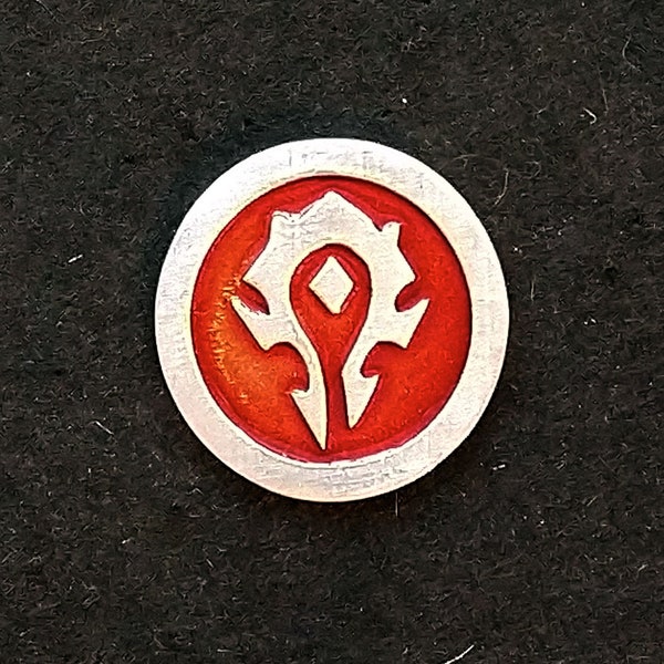 Hand Cast Horde Lapel Pin