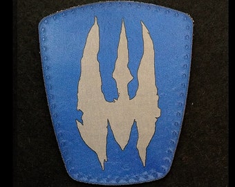 Deathwatch 3.8 inch Leather Patch