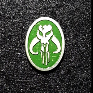 Hand Cast Pewter Mythosaur Pin (Fett Style)