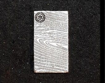 Beskar Ingot 1.25 inch Lapel Pin