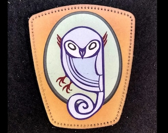 Parche de cuero Rebels de 4 pulgadas estilo Sabine de Convor de Ahsoka