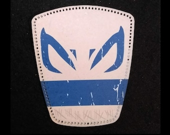 Parche de cuero de 4 pulgadas de los Rebeldes del Capitán Rex