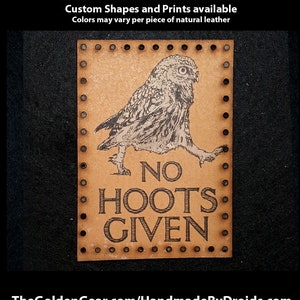 Inga Hoots Givet Läderlapp