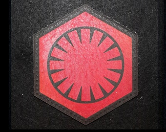 First Order 3.8 inch Leather Patch