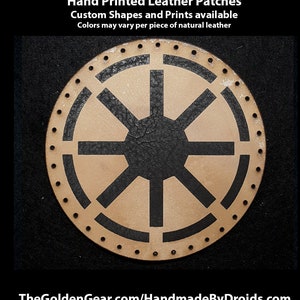 Galactic Republic 3.8 inch Leather Patch