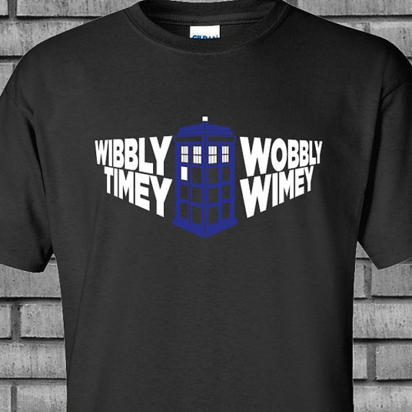 Doctor Who "Time in Perspective" Tardis T-shirt