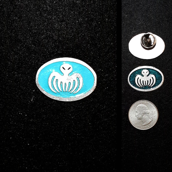 UK ~ SPECTRE LAPEL PIN Badge *HIGH QUALITY* Suit JAMES BOND Villian 007