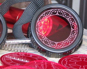 ONE Custom Lens for Steampunk Welding Goggles