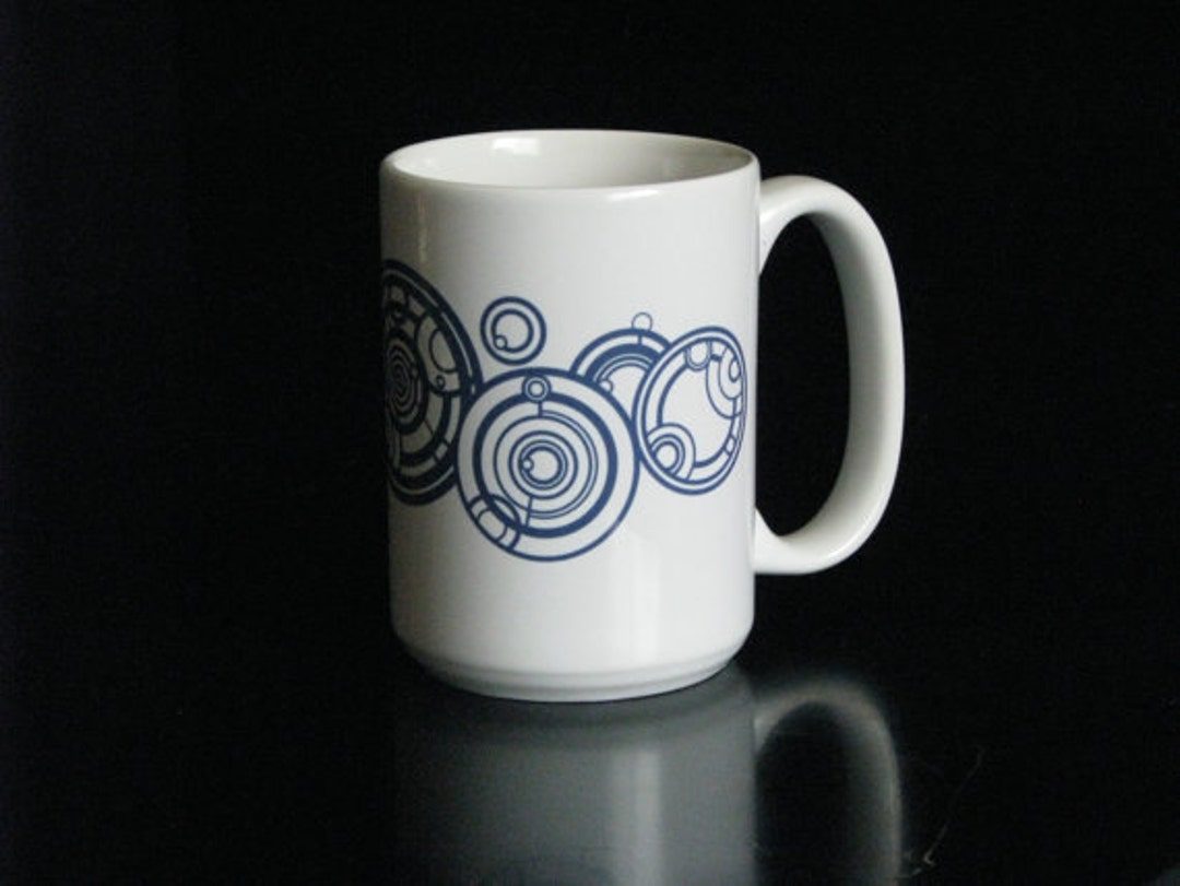 Doctor Who Mug Circular Gallifreyan - Etsy
