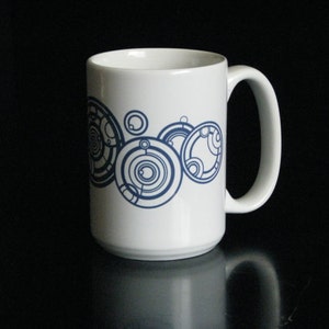 Doctor Who Mug Circular Gallifreyan