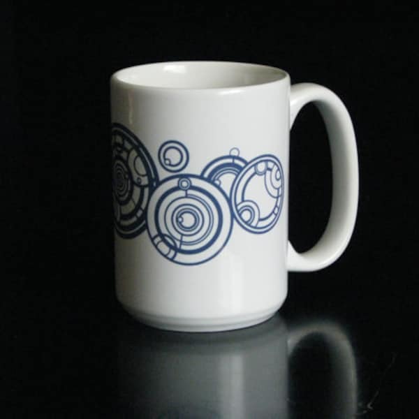 Doctor Who Mug Circular Gallifreyan