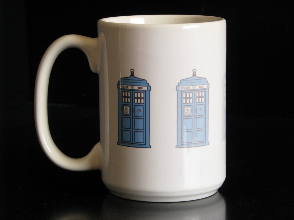 Doctor Who's Disappearing Tardis Mug 