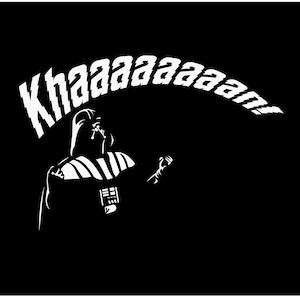 Star Trek/Wars (inspired) KHAAAAAAAAN T-shirt
