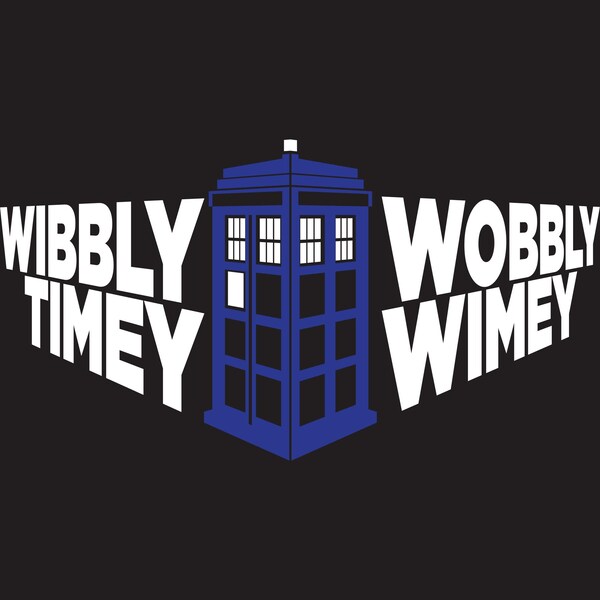 Doctor Who "Time in Perspective" Tardis T-shirt